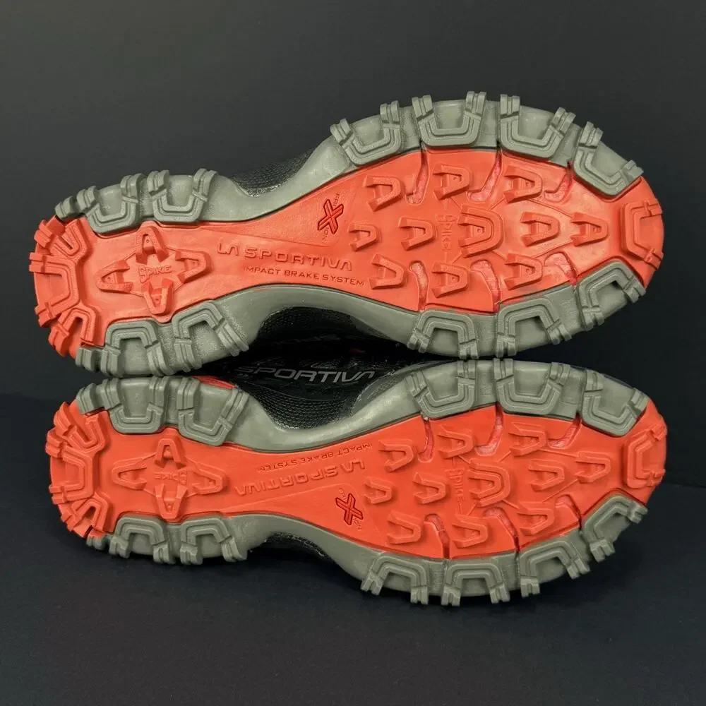 La Sportiva Bushido II Womens Size 7 Carbon Orange Trail Running Shoes EU 38